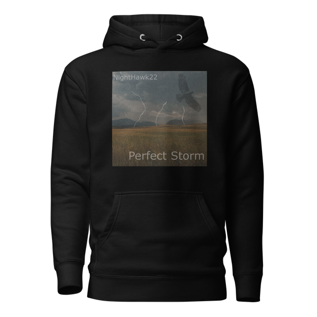 Perfect Storm artwork hoodie.